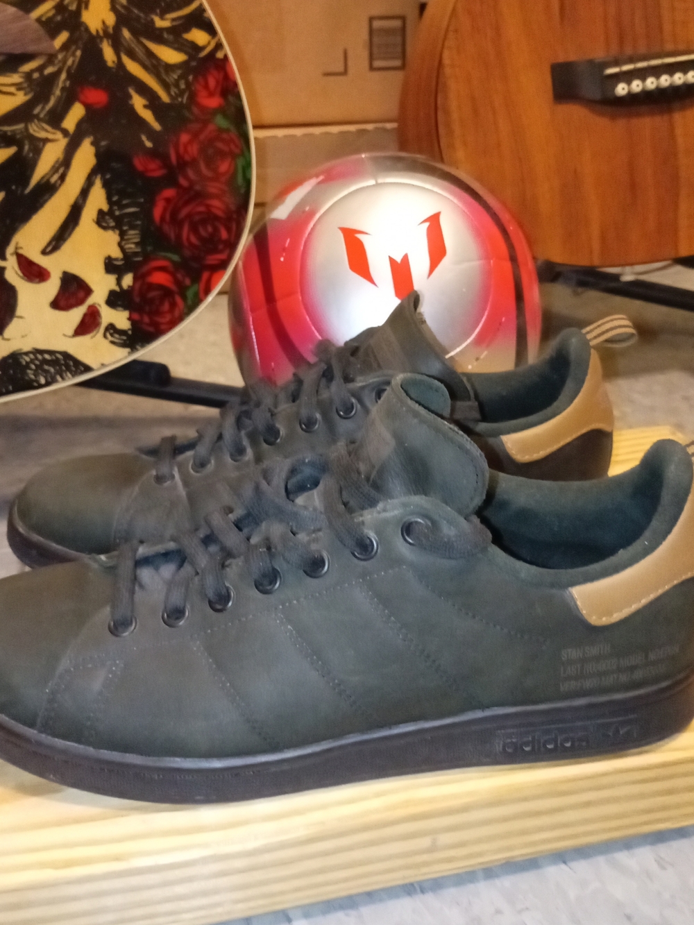 Adidas Men’s Size 10 Stan Smith Winterized Casual Sneakers